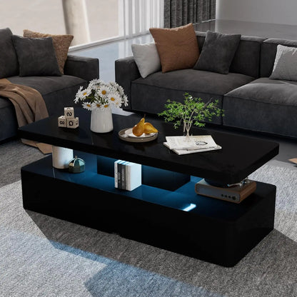 Lumos LED Modern Coffee Table